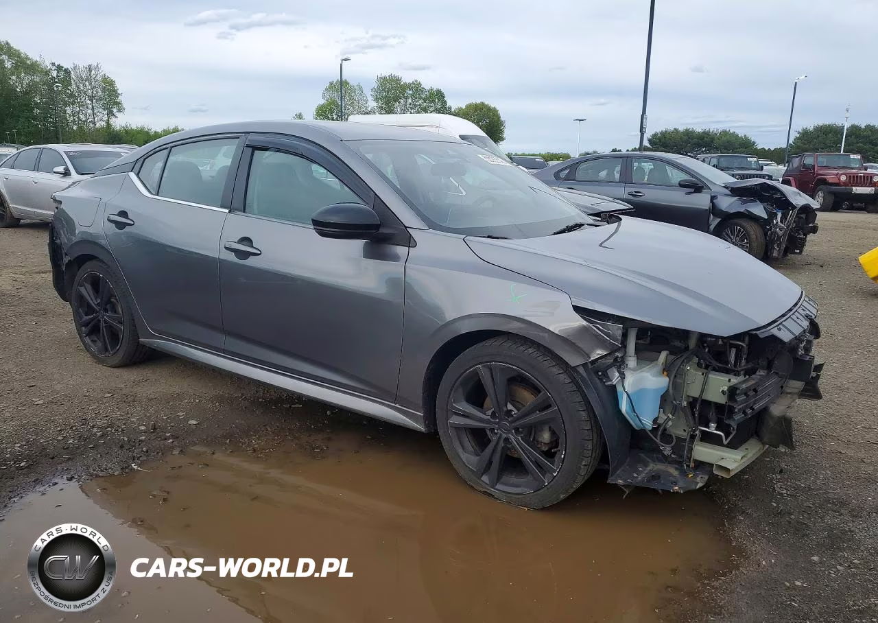 2021 Nissan Sentra Sr VIN:3N1AB8DV0MY301269 - 4