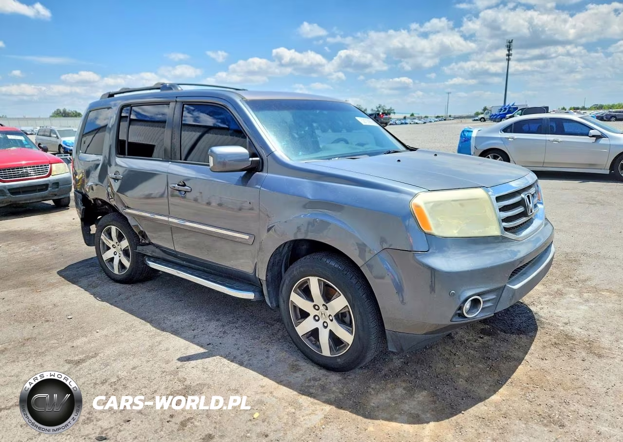 2013 Honda Pilot Touring VIN:5FNYF4H93DB030869 - 4