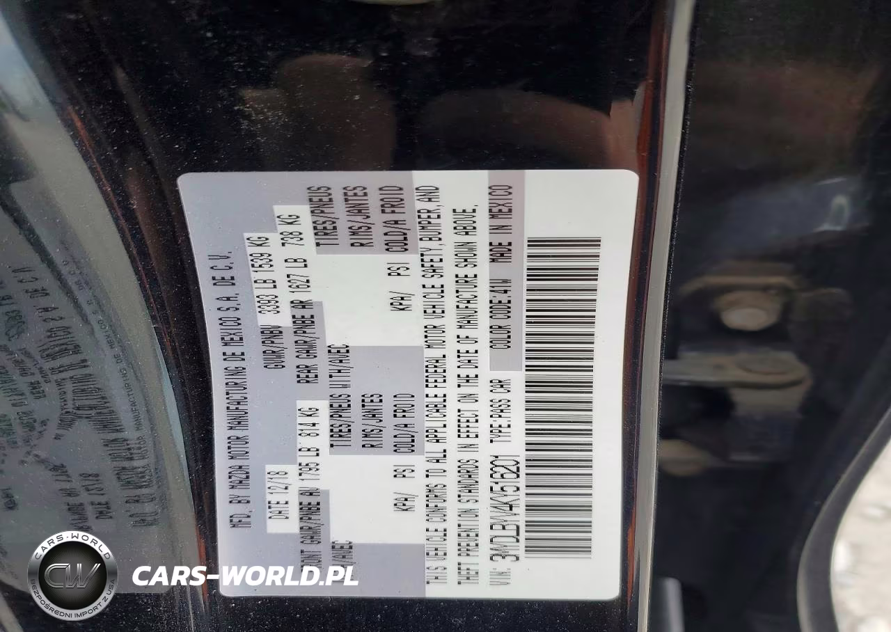 2019 Toyota Yaris Le VIN:3MYDLBYV4KY516201 - 12