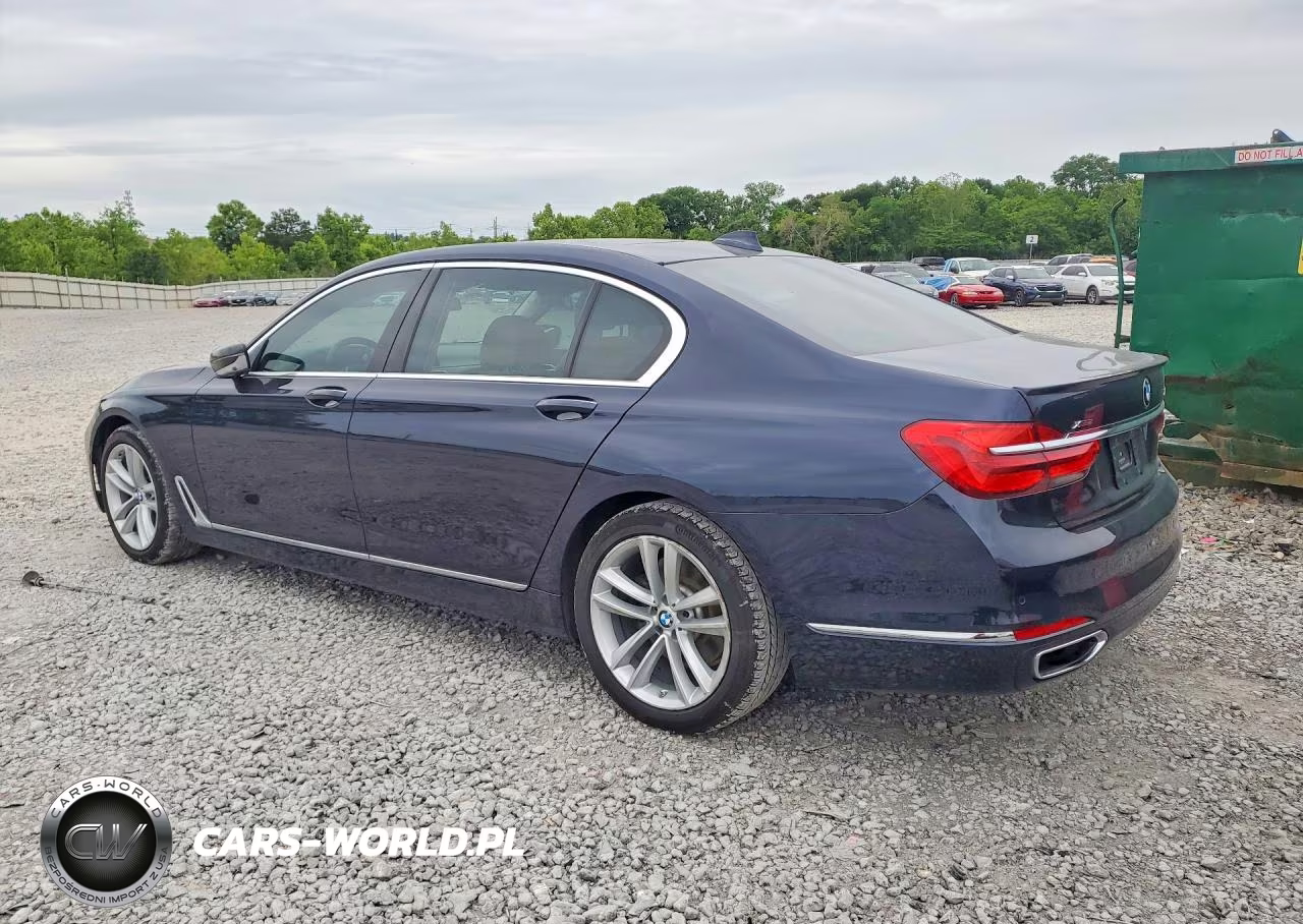 2016 BMW 750 Xi VIN:WBA7F2C59GG419558 - 2
