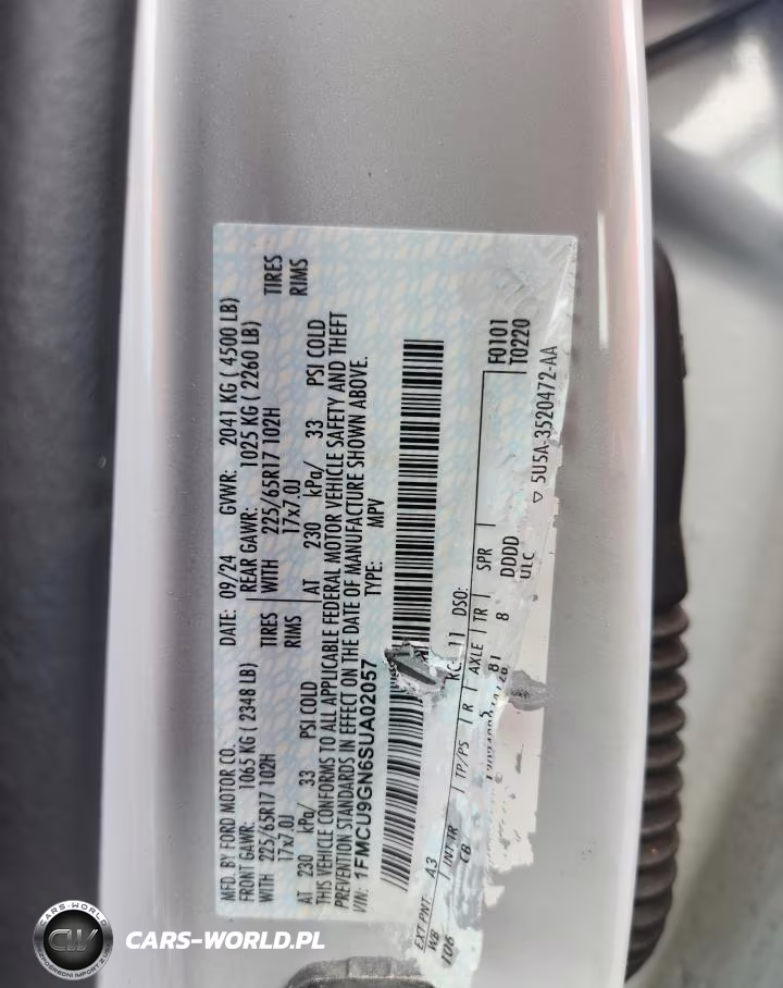 2025 Ford Escape Active VIN:1FMCU9GN6SUA02057 - 13