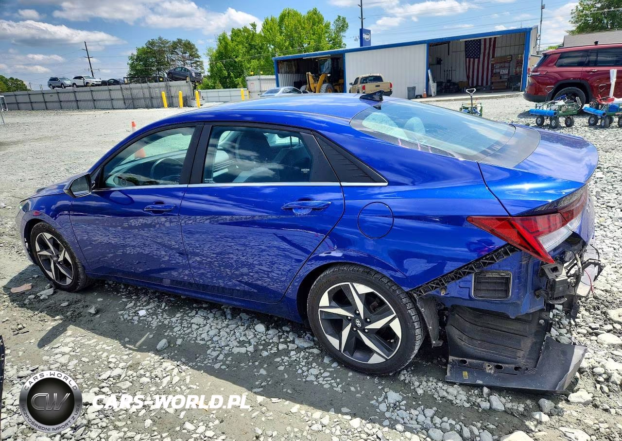 2021 Hyundai Elantra Limited VIN:KMHLP4AG5MU171882 - 2