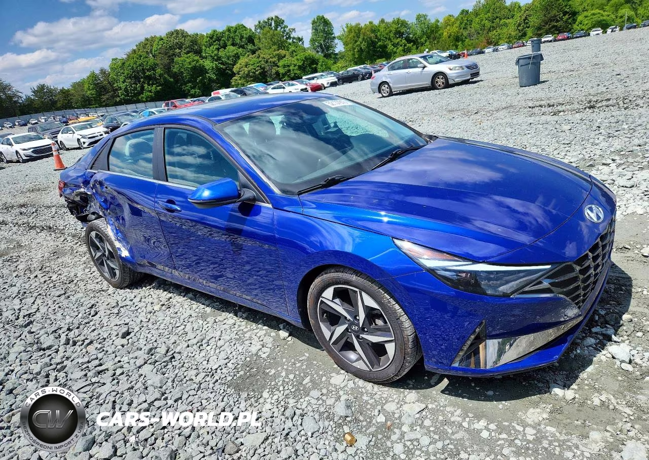 2021 Hyundai Elantra Limited VIN:KMHLP4AG5MU171882 - 4