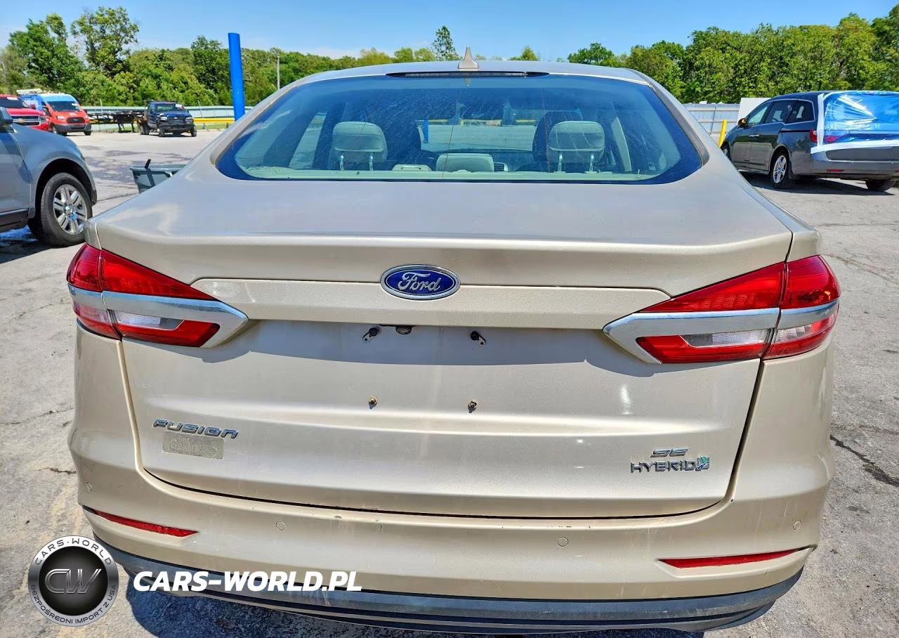 2019 Ford Fusion Se VIN:3FA6P0LUXKR174087 - 6