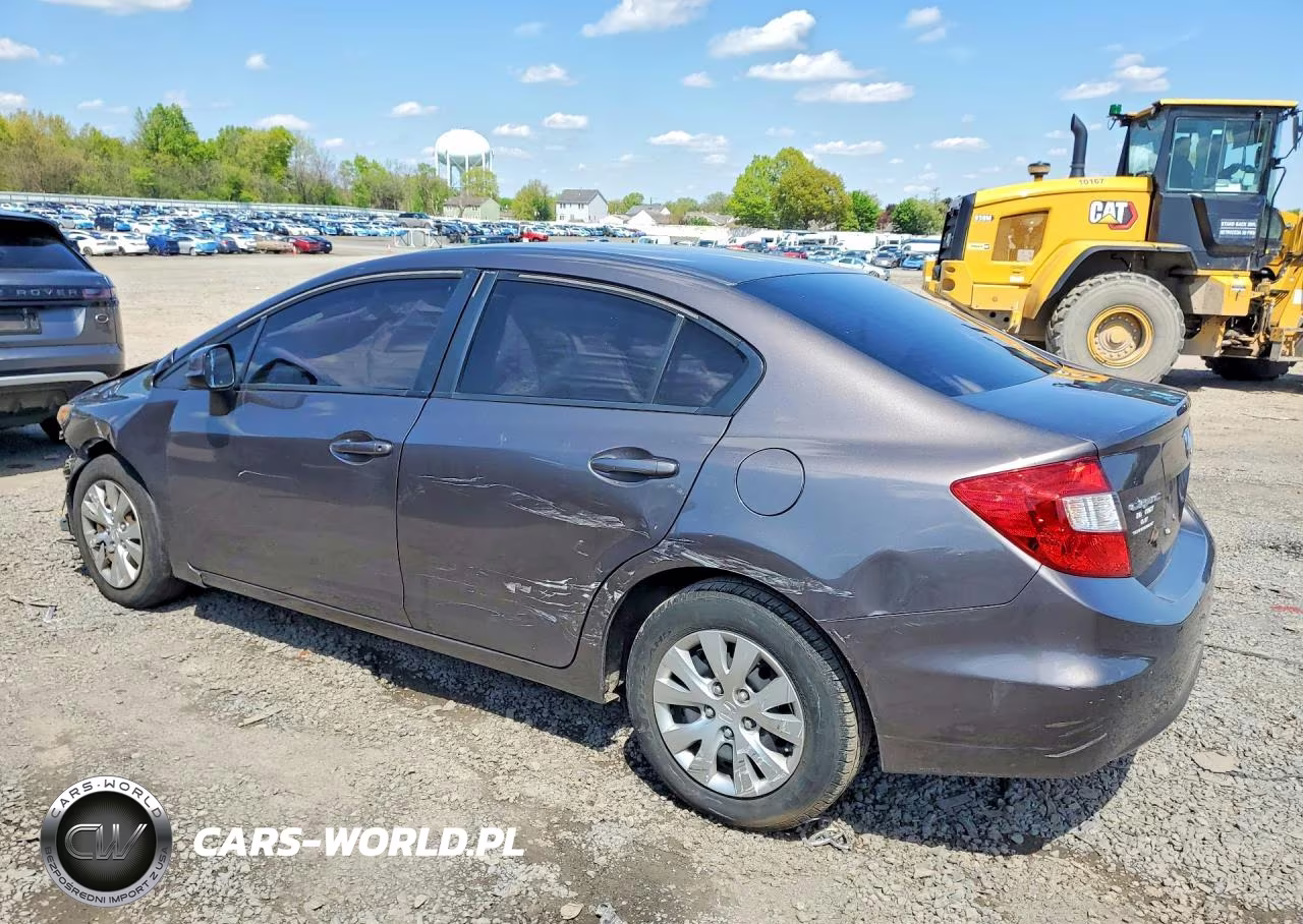 2012 Honda Civic Lx VIN:19XFB2F54CE388669 - 2