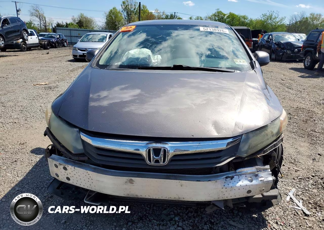 2012 Honda Civic Lx VIN:19XFB2F54CE388669 - 5