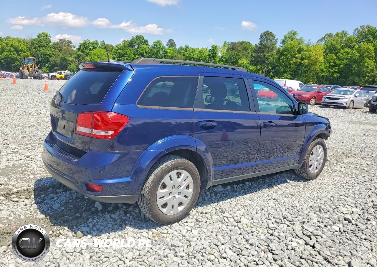 2019 Dodge Journey Se VIN:3C4PDCBB0KT859842 - 3