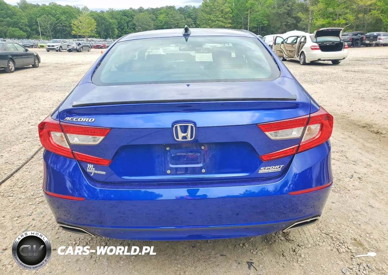 2022 Honda Accord Sport Se VIN:1HGCV1F4XNA056710 - 6