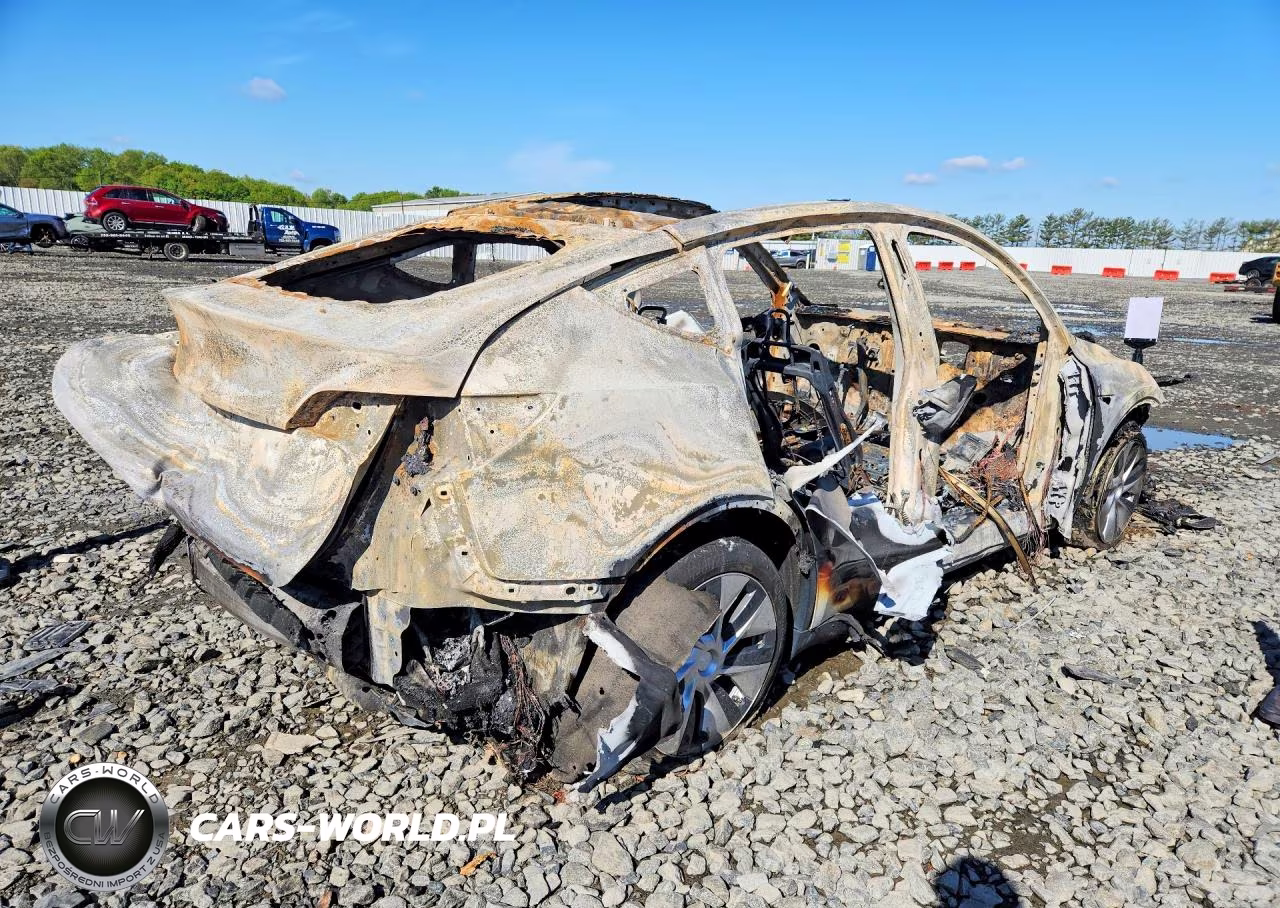 2020 Tesla Model Y VIN:5YJYGDEE3LF032845 - 3