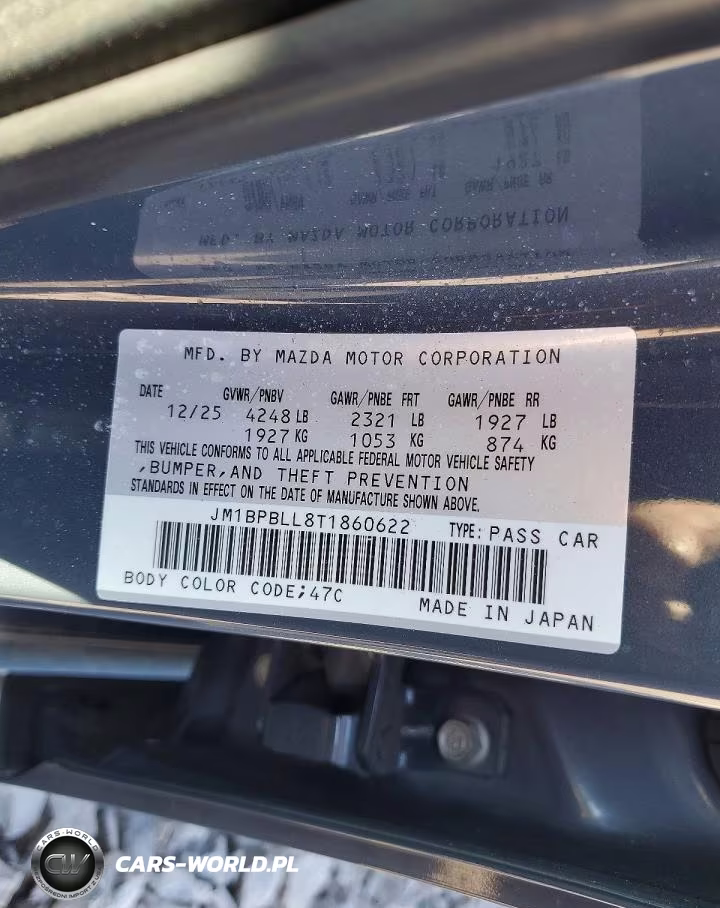 2026 Mazda 3 Preferred VIN:JM1BPBLL8T1860622 - 13