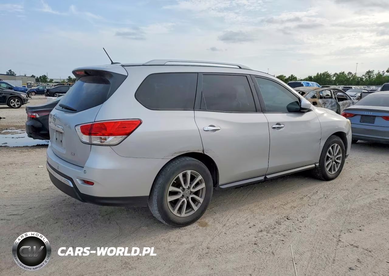 2015 Nissan Pathfinder Sv VIN:5N1AR2MN7FC658378 - 3