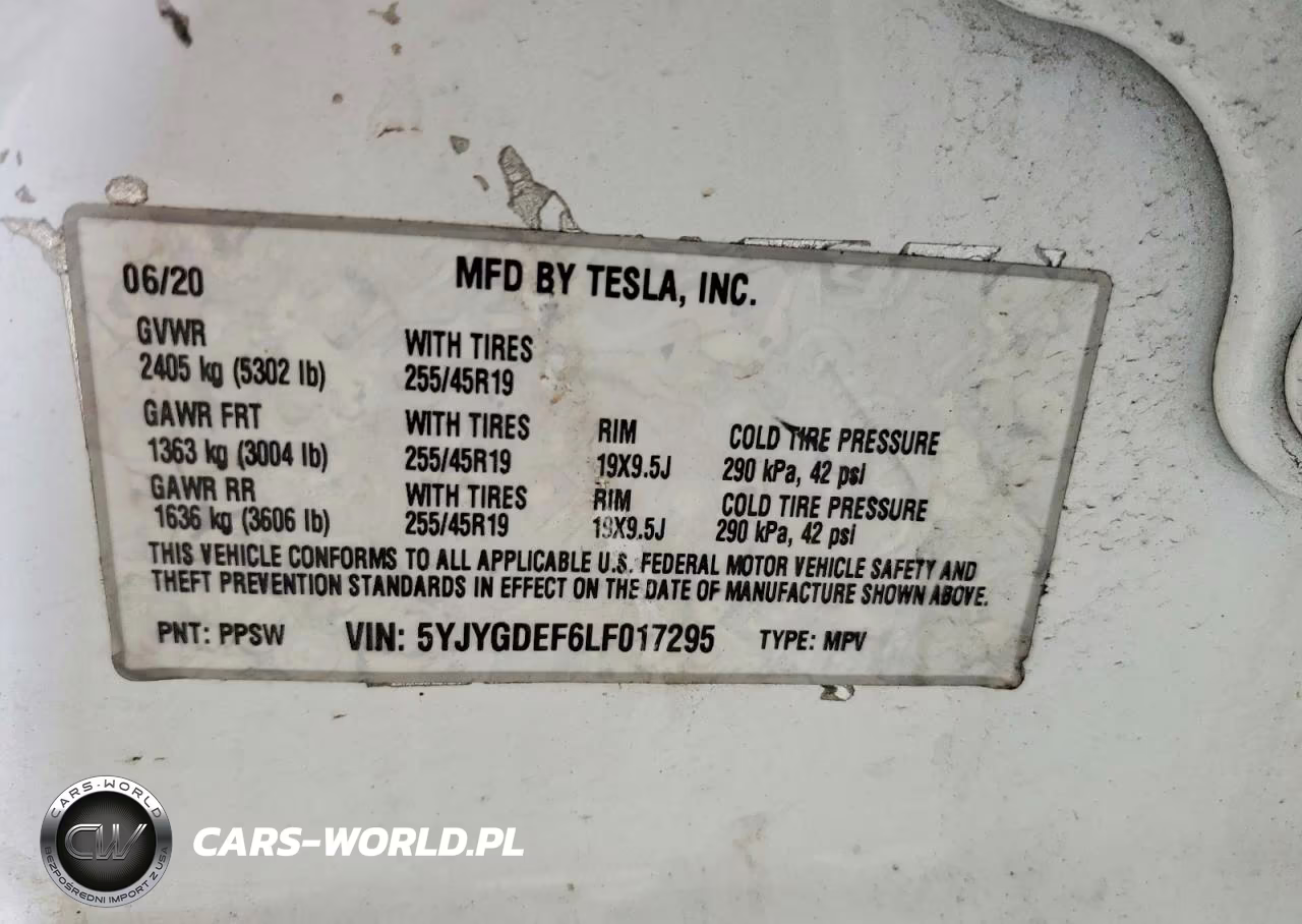 2020 Tesla Model Y VIN:5YJYGDEF6LF017295 - 13