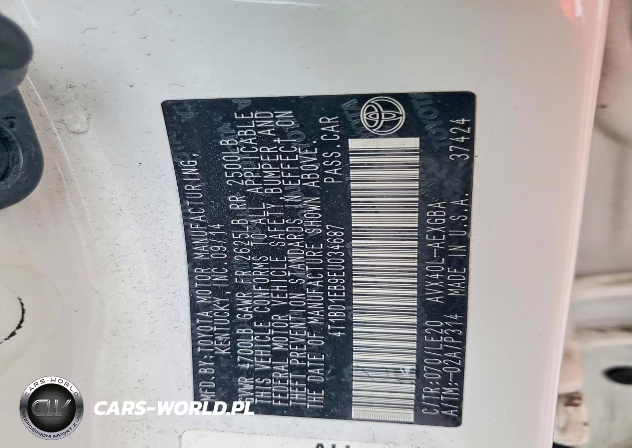 2014 Toyota Avalon Hybrid Xle Touring VIN:4T1BD1EB9EU034687 - 12
