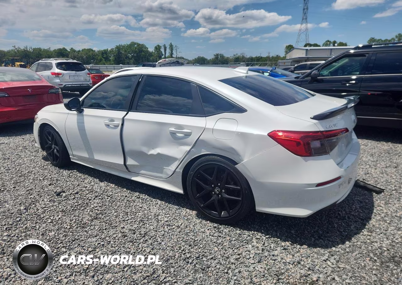 2022 Honda Civic Sport VIN:2HGFE2F58NH544907 - 2