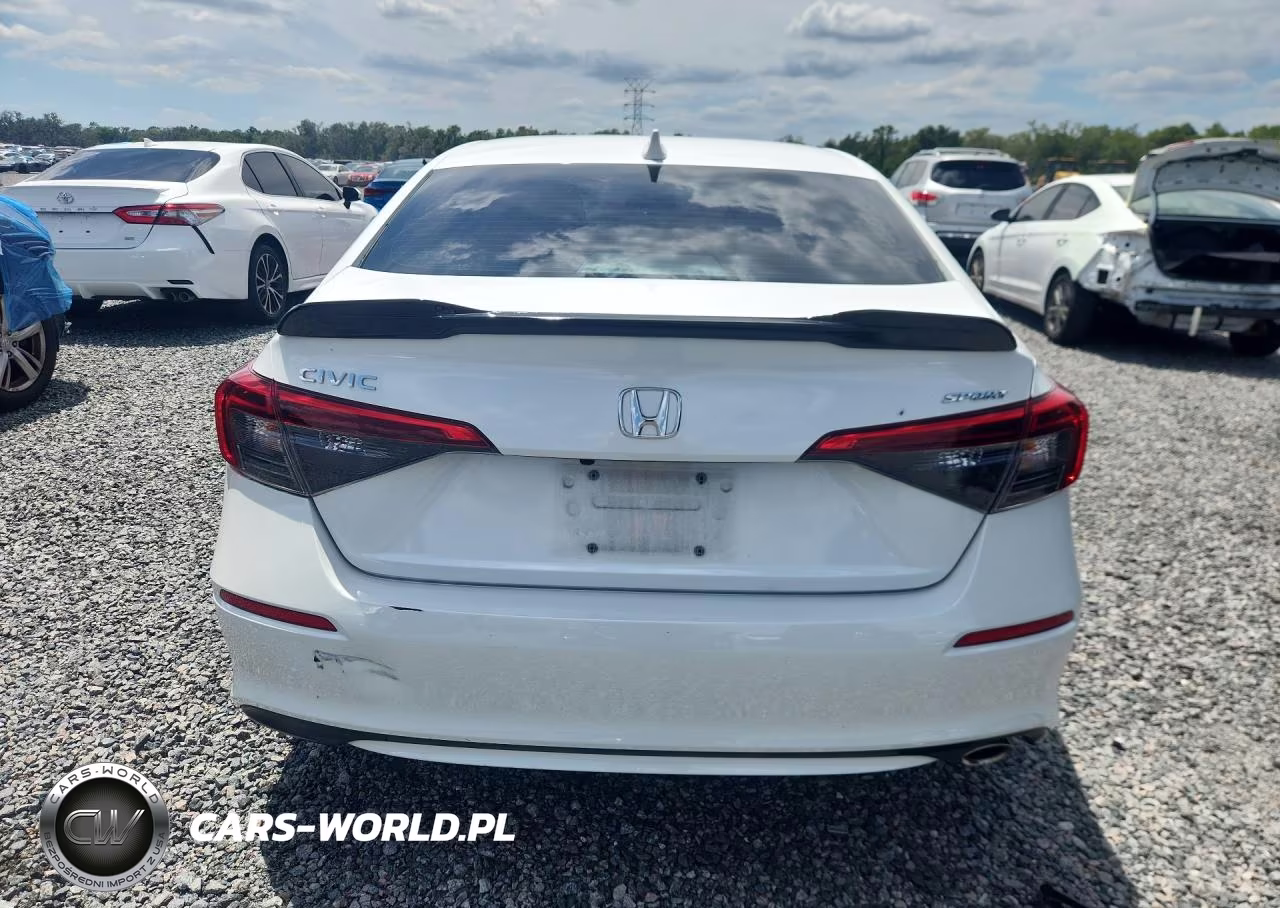 2022 Honda Civic Sport VIN:2HGFE2F58NH544907 - 6
