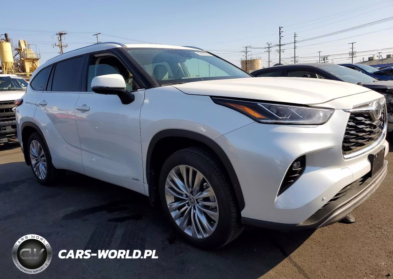 2026 Toyota Highlander Hybrid Platinum VIN:5TDEBRCHXTS700146 - 4