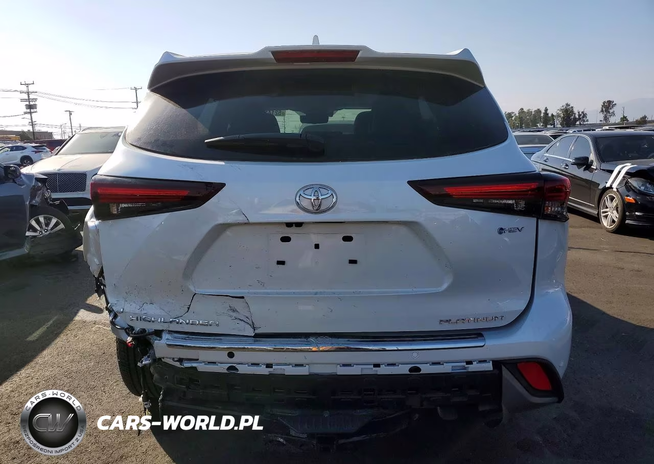 2026 Toyota Highlander Hybrid Platinum VIN:5TDEBRCHXTS700146 - 6