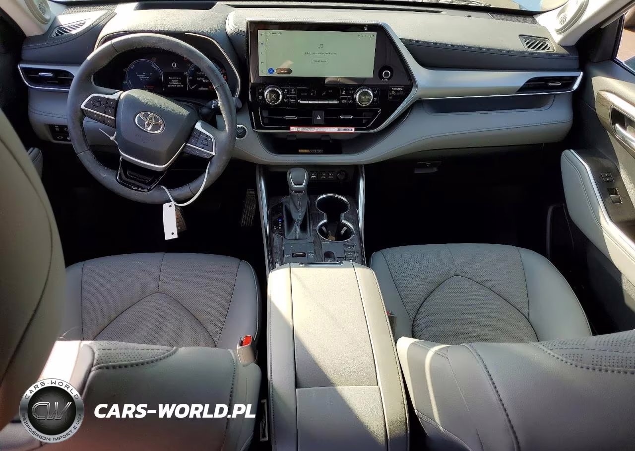 2026 Toyota Highlander Hybrid Platinum VIN:5TDEBRCHXTS700146 - 8