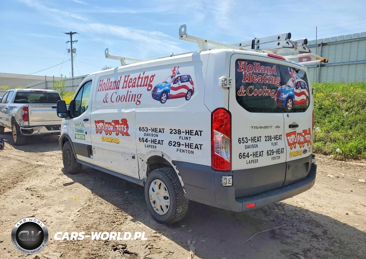 2018 Ford Transit T-250 VIN:1FTYR1ZM1JKB18035 - 2