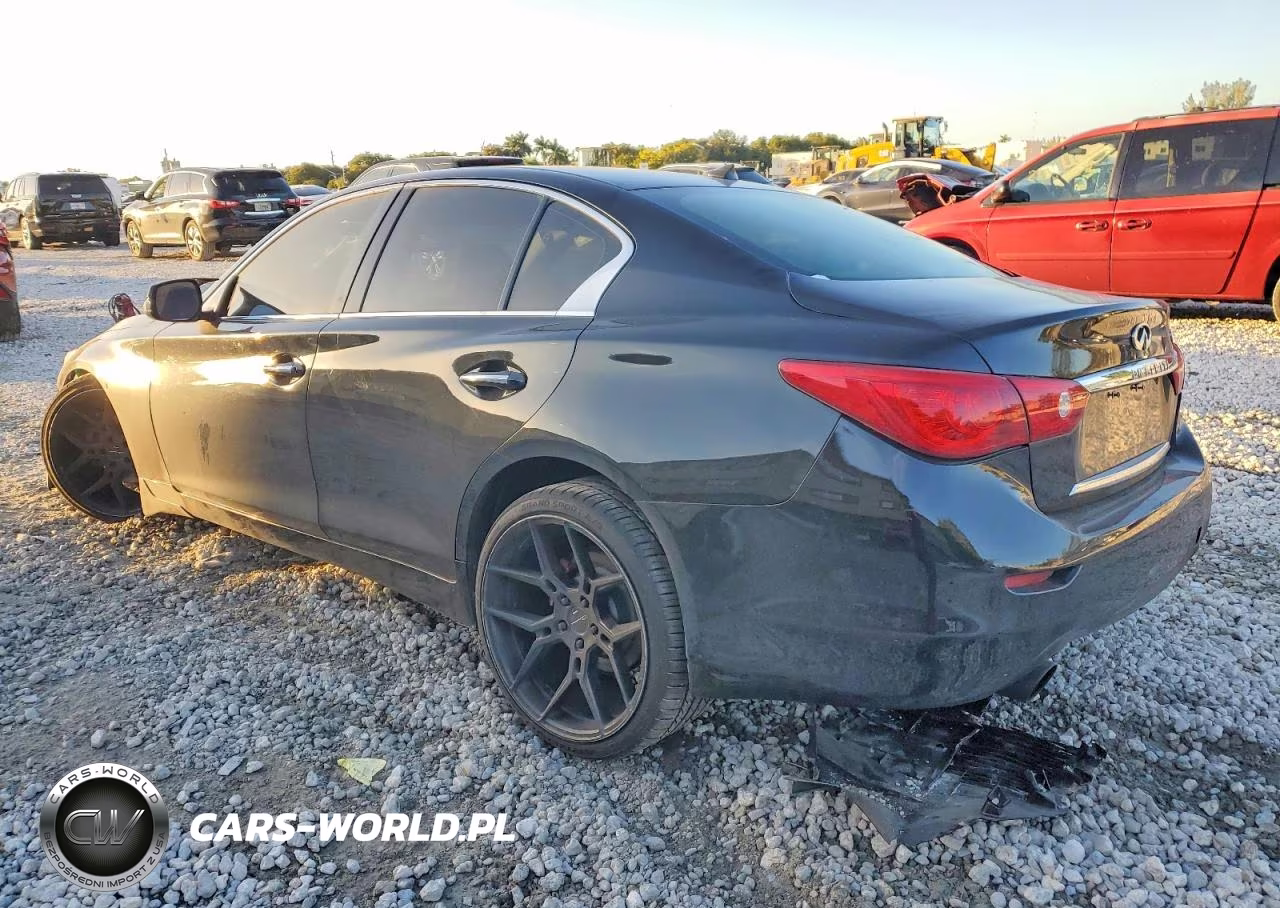 2014 Infiniti Q50 Base VIN:JN1BV7AP8EM675130 - 2