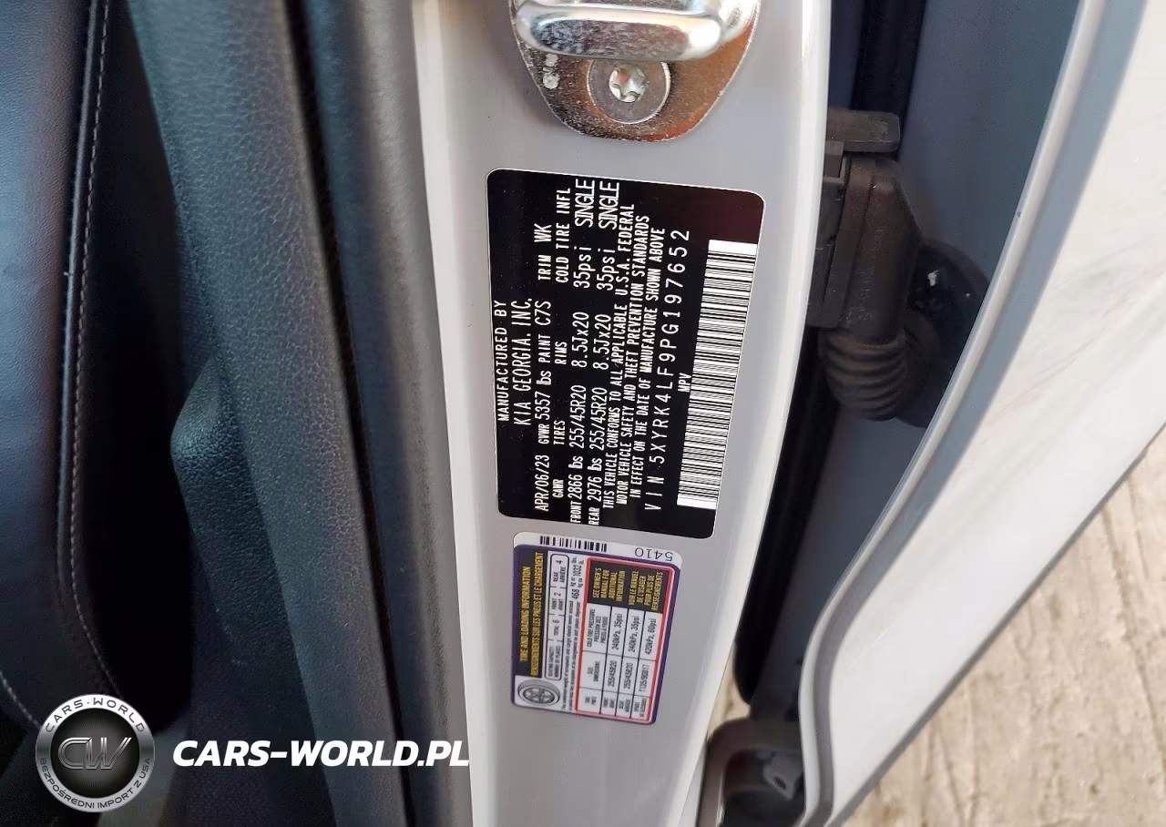 2023 Kia Sorento Sx VIN:5XYRK4LF9PG197652 - 14
