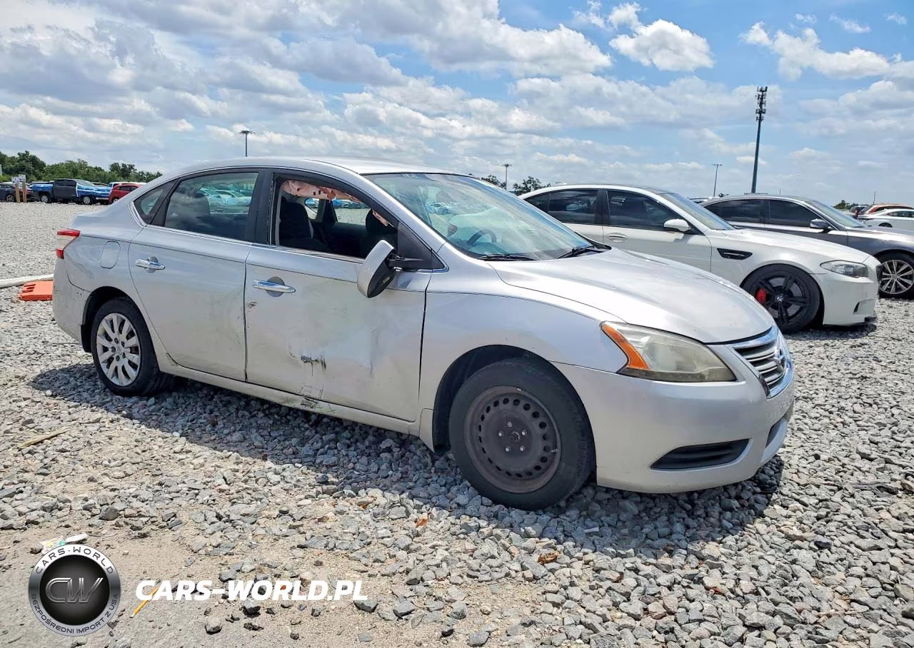 2015 Nissan Sentra Sv VIN:3N1AB7AP0FY304689 - 4