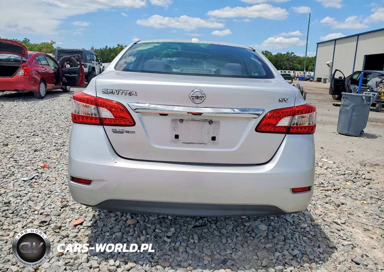 2015 Nissan Sentra Sv VIN:3N1AB7AP0FY304689 - 6