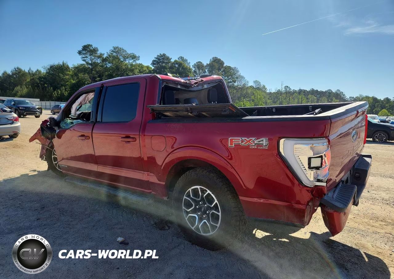 2023 Ford F150 Supercrew VIN:1FTFW1EDXPFC45714 - 2