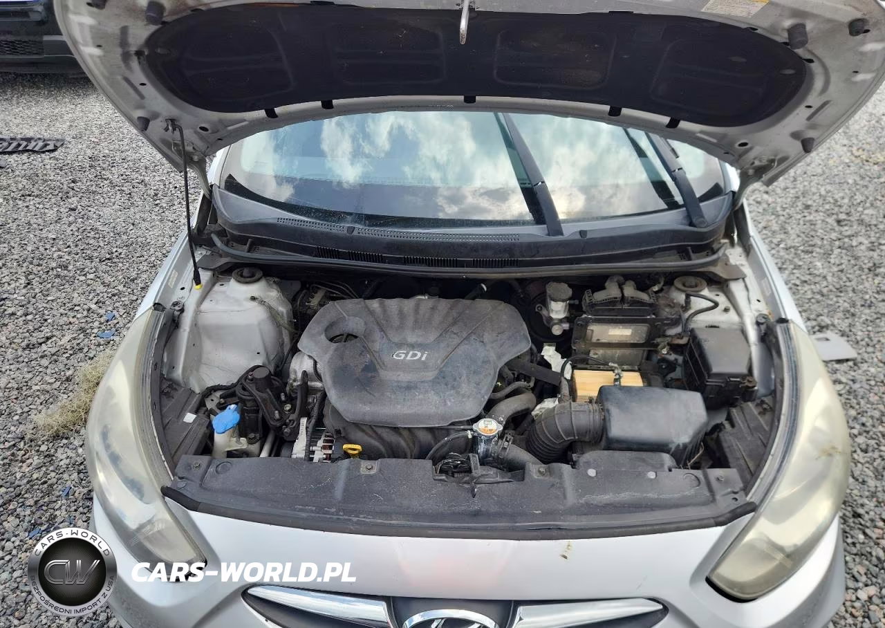2013 Hyundai Accent Gls VIN:KMHCT4AE8DU332090 - 11