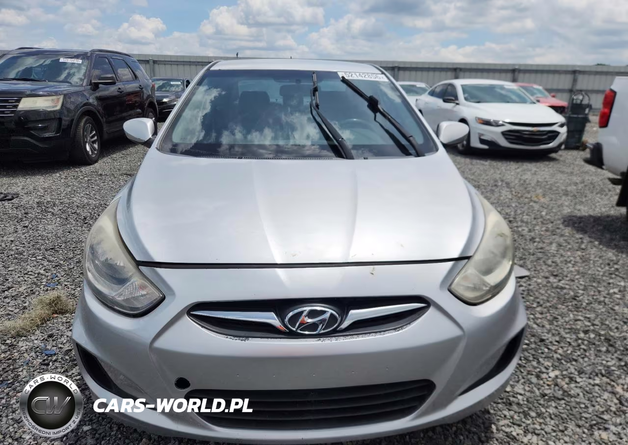 2013 Hyundai Accent Gls VIN:KMHCT4AE8DU332090 - 5