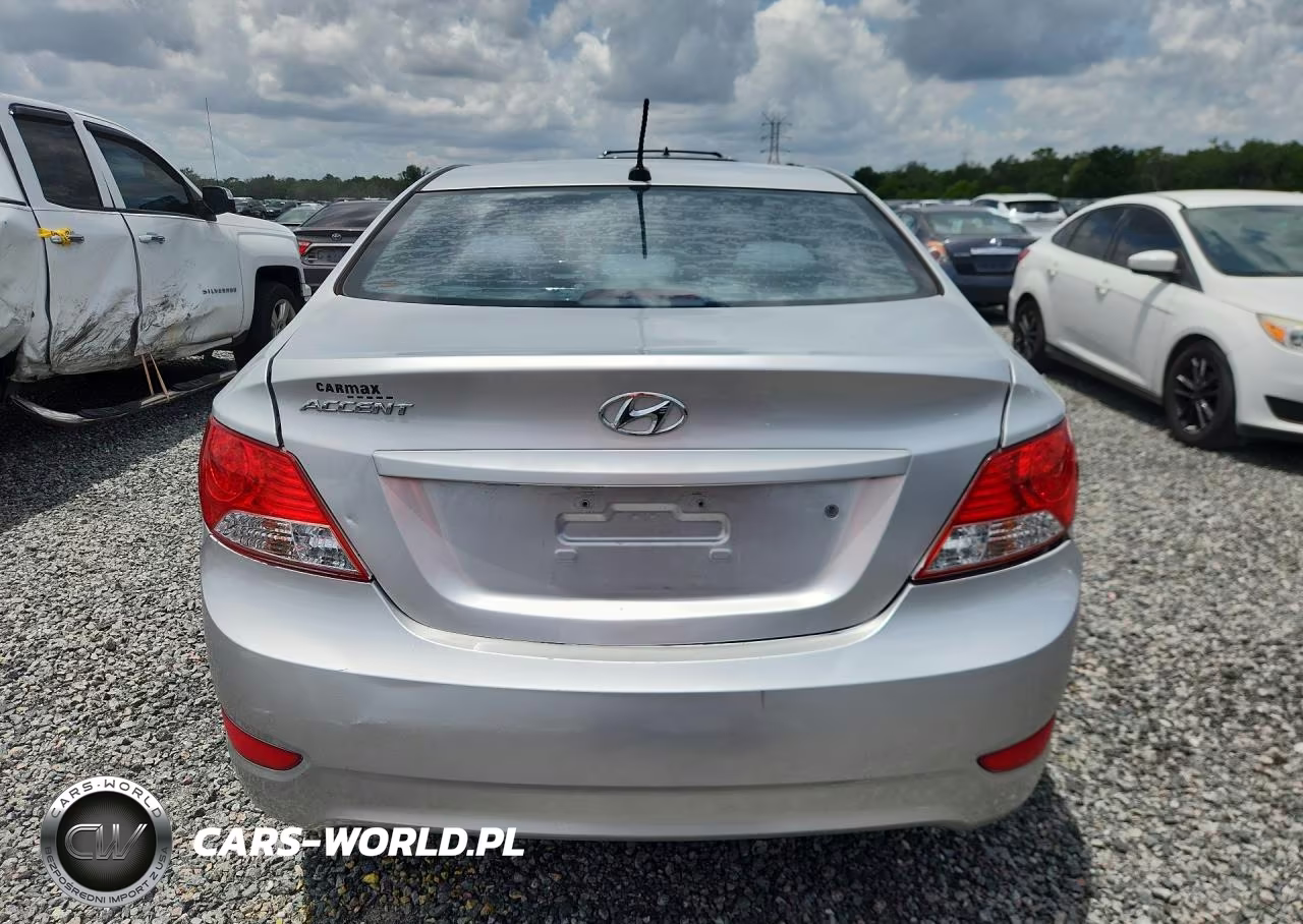 2013 Hyundai Accent Gls VIN:KMHCT4AE8DU332090 - 6