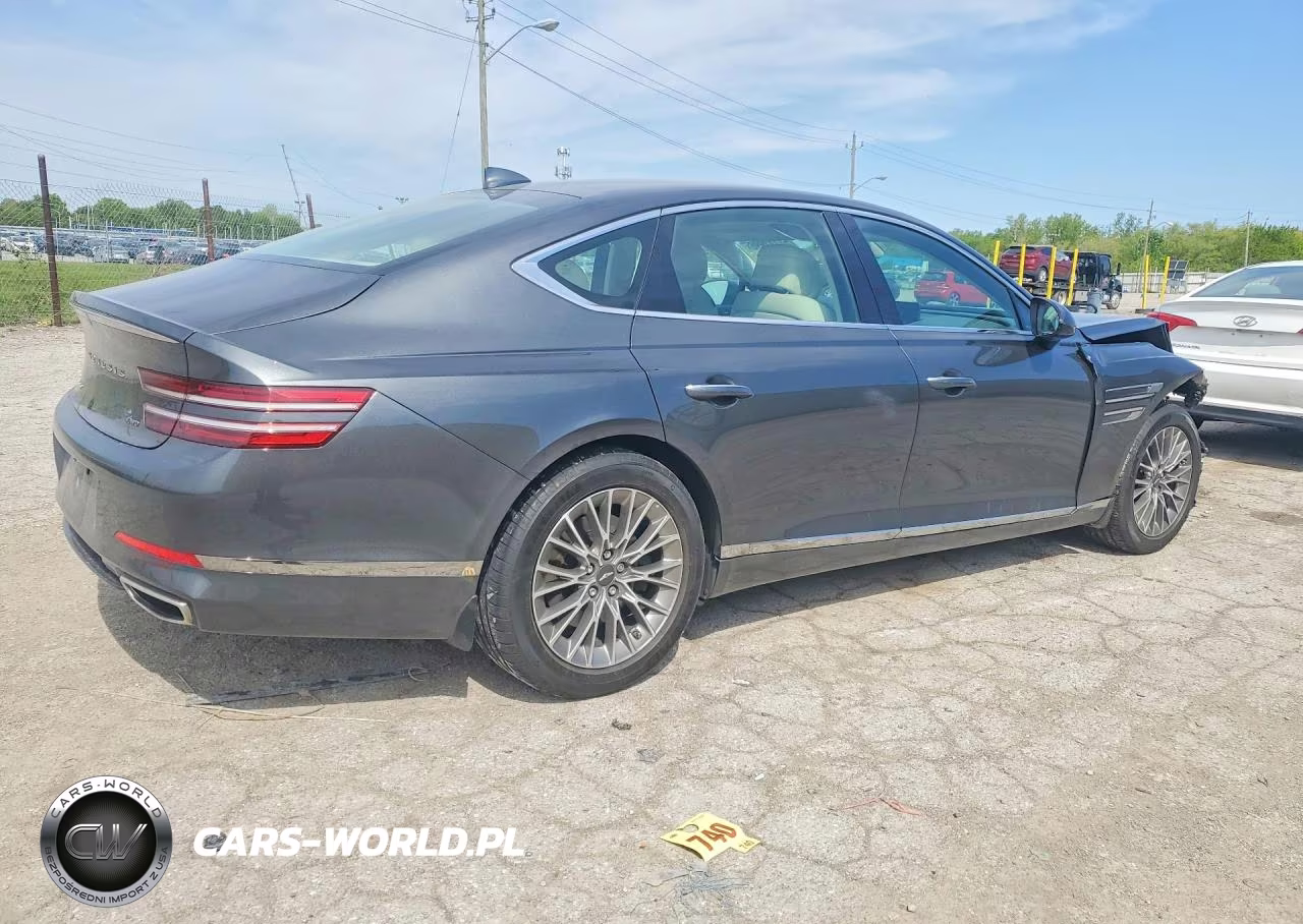 2021 Genesis G80 2.5T VIN:KMTGB4SC4MU073329 - 3