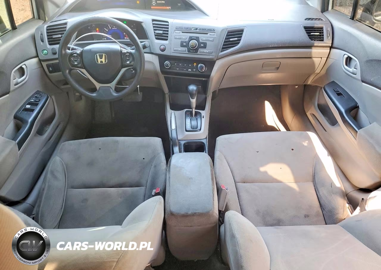 2012 Honda Civic Lx VIN:19XFB2F55CE060516 - 7