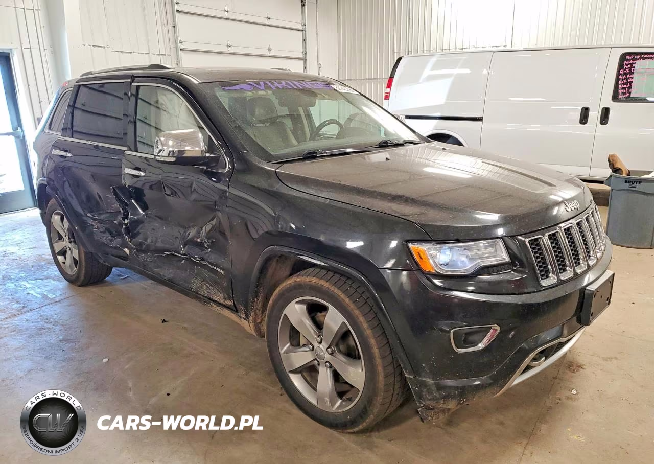 2014 Jeep Grand Cherokee Overland VIN:1C4RJFCG1EC441819 - 4