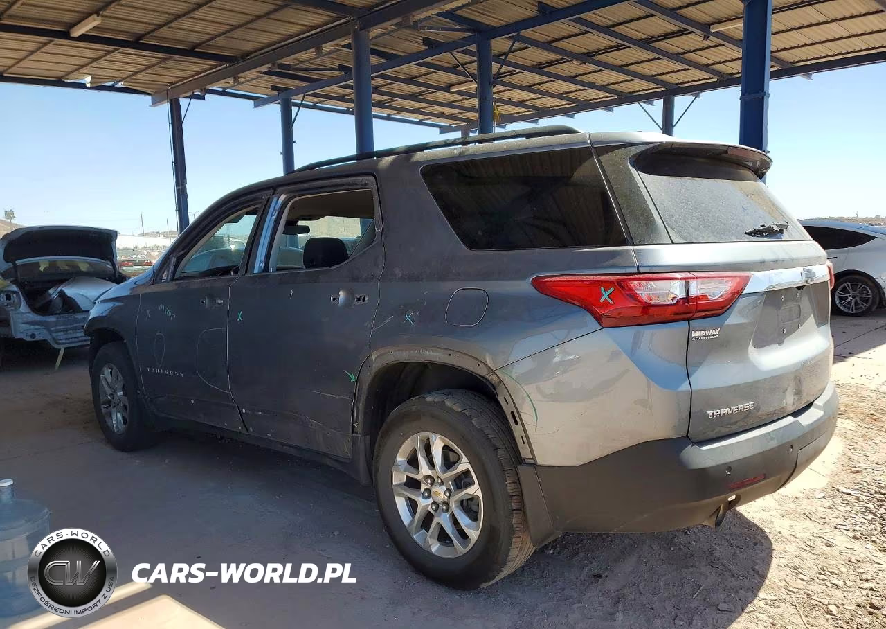 2021 Chevrolet Traverse Lt VIN:1GNERGKW1MJ239019 - 2