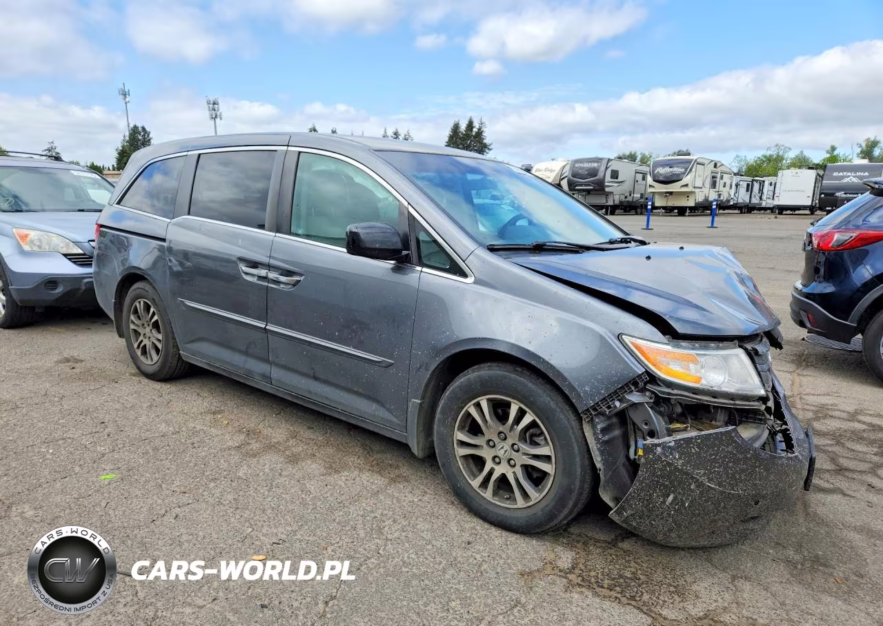 2012 Honda Odyssey Ex VIN:5FNRL5H42CB094844 - 4