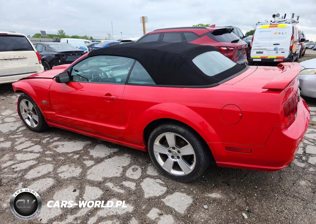 2007 Ford Mustang Gt VIN:1ZVFT85H075317284 - 2