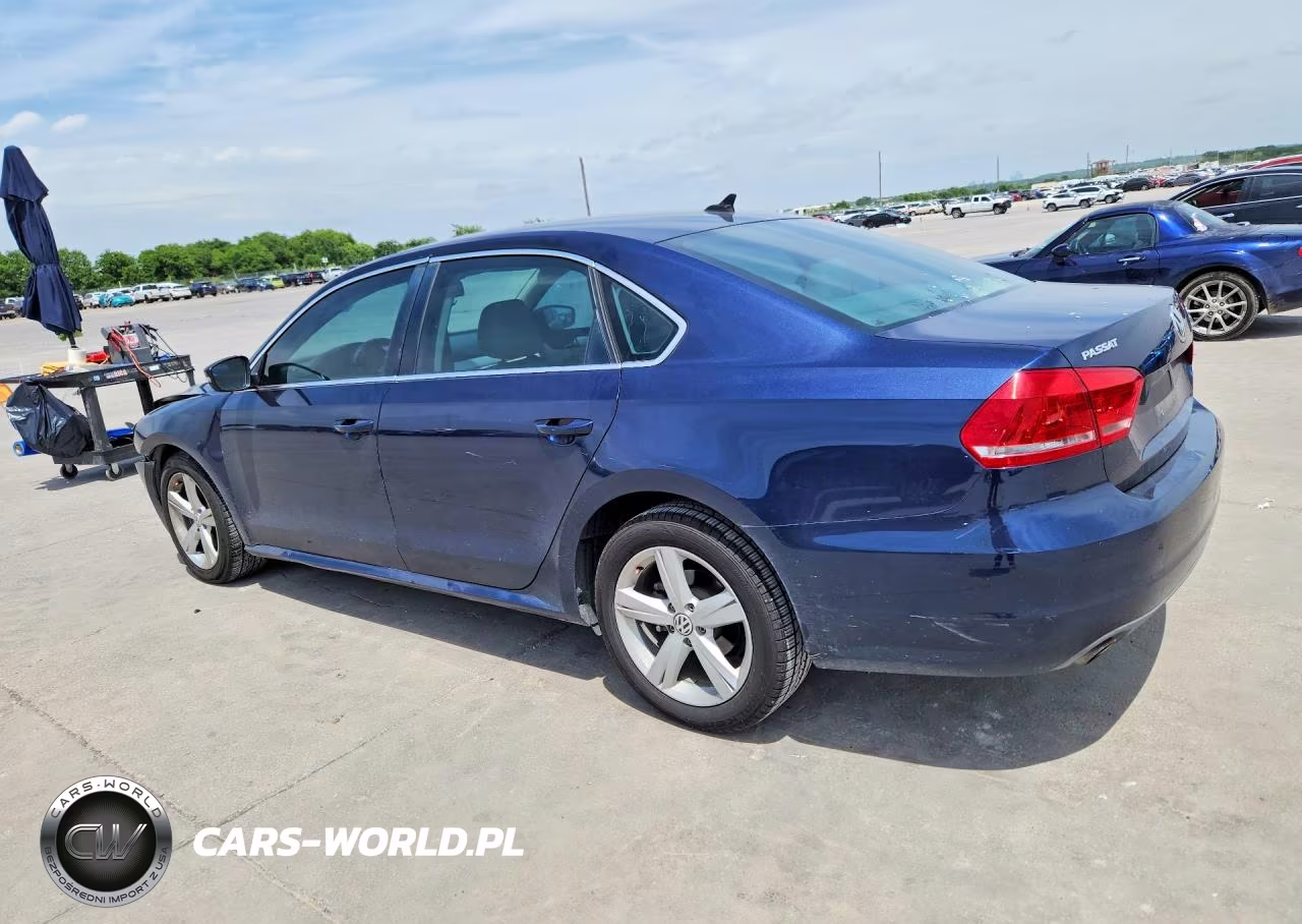 2013 Volkswagen Passat Se VIN:1VWBH7A32DC027060 - 2