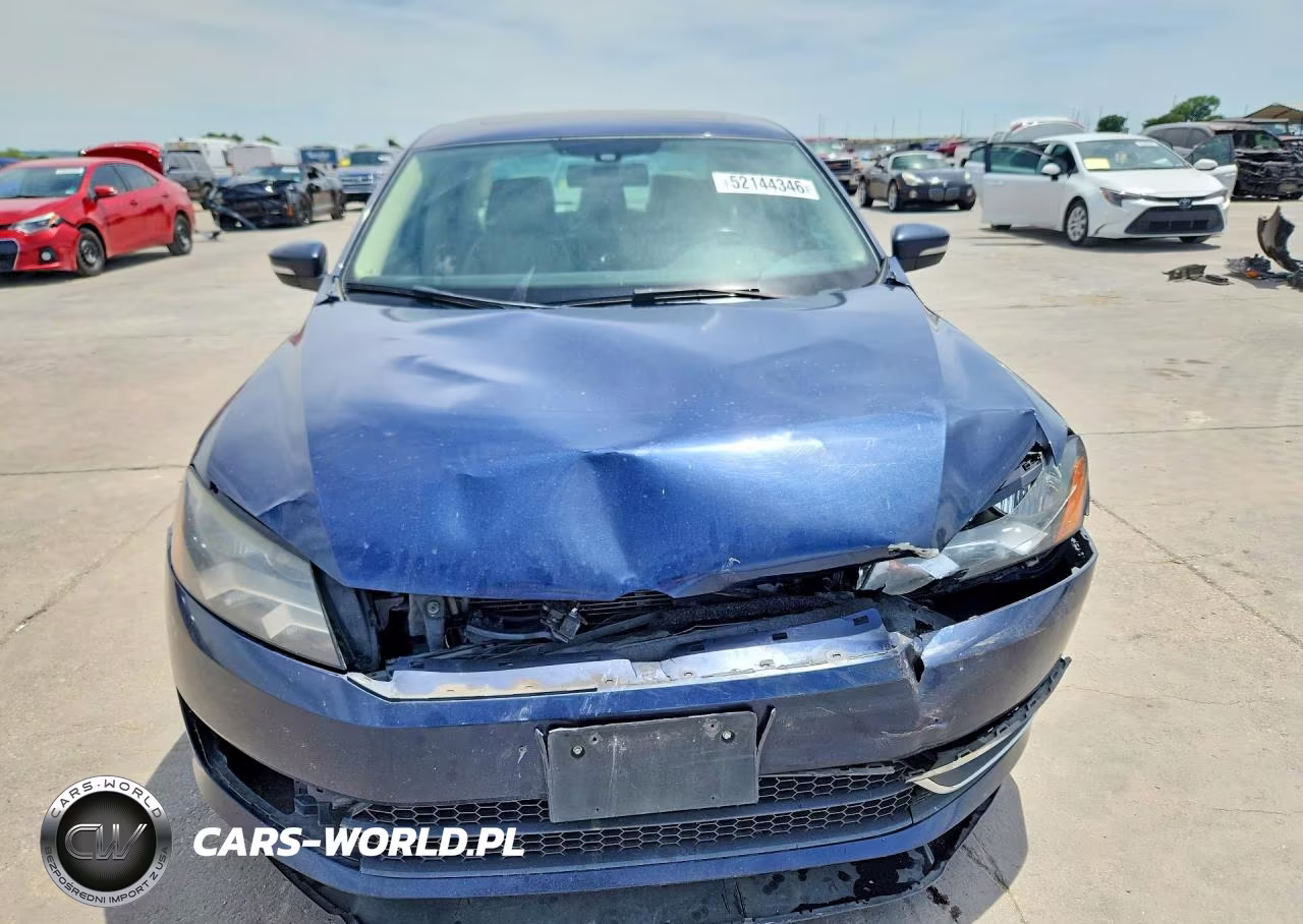 2013 Volkswagen Passat Se VIN:1VWBH7A32DC027060 - 5