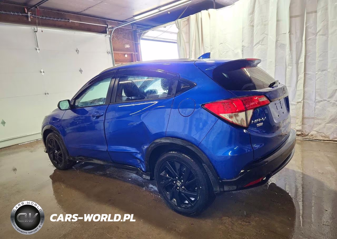 2021 Honda Hr-V Sport VIN:3CZRU6H17MM756465 - 2