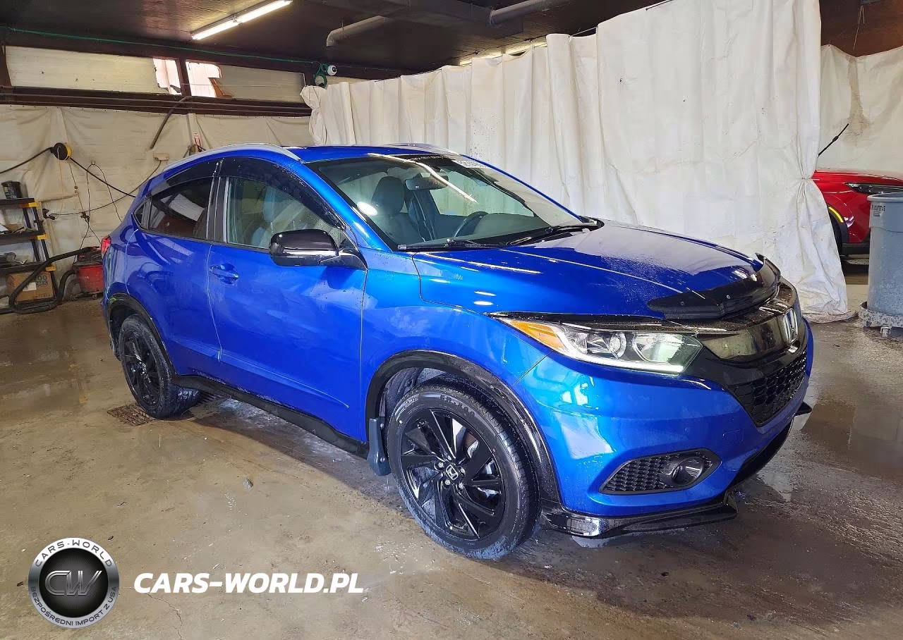 2021 Honda Hr-V Sport VIN:3CZRU6H17MM756465 - 4