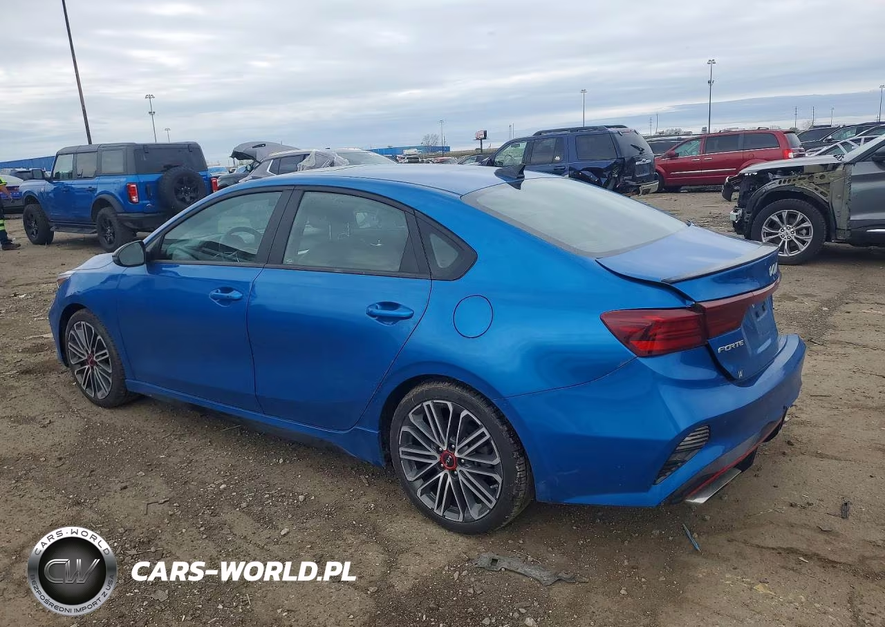 2023 Kia Forte Gt VIN:3KPF44ACXPE565338 - 2