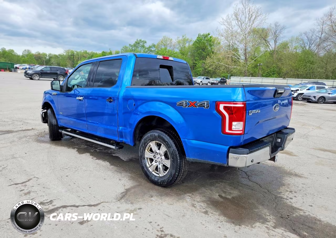 2016 Ford F150 Supercrew VIN:1FTEW1EP5GKF43083 - 2