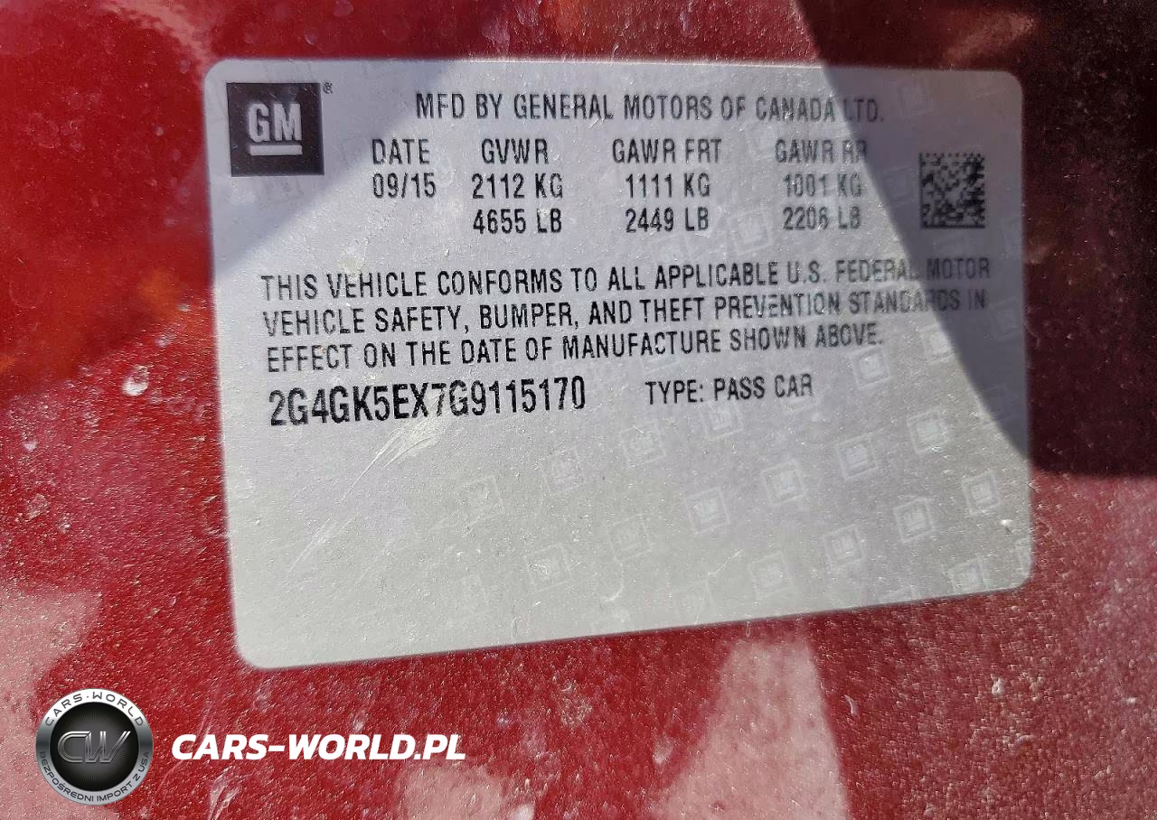 2016 Buick Regal VIN:2G4GK5EX7G9115170 - 12