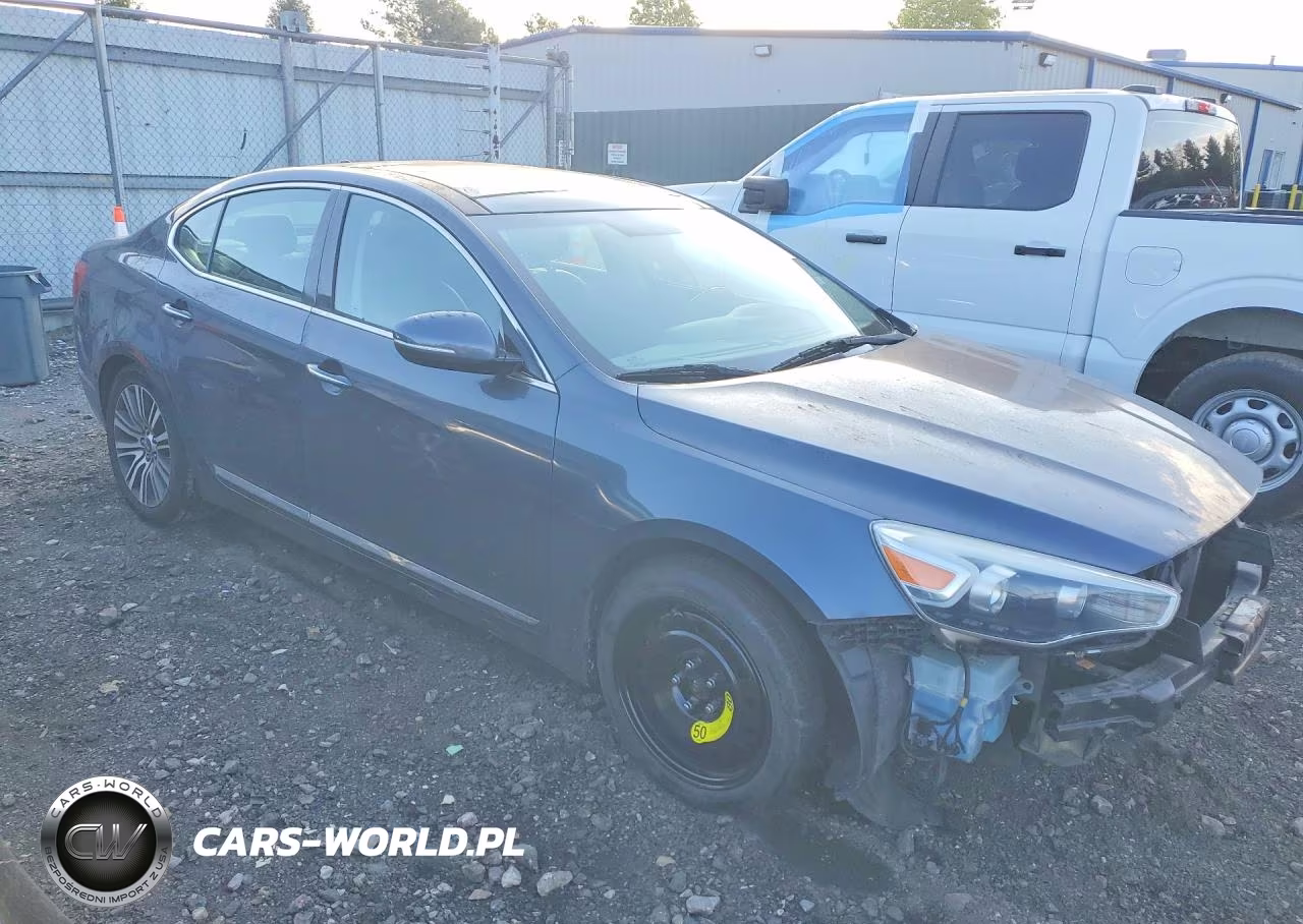 2015 Kia Cadenza Premium VIN:KNALN4D76F5176833 - 4