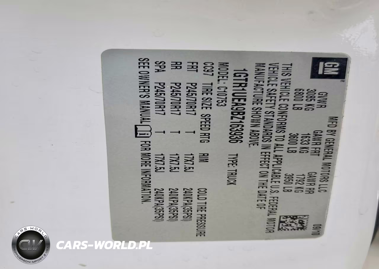 2011 GMC Siera15004Wd VIN:1GTR1UEA9BZ163936 - 12
