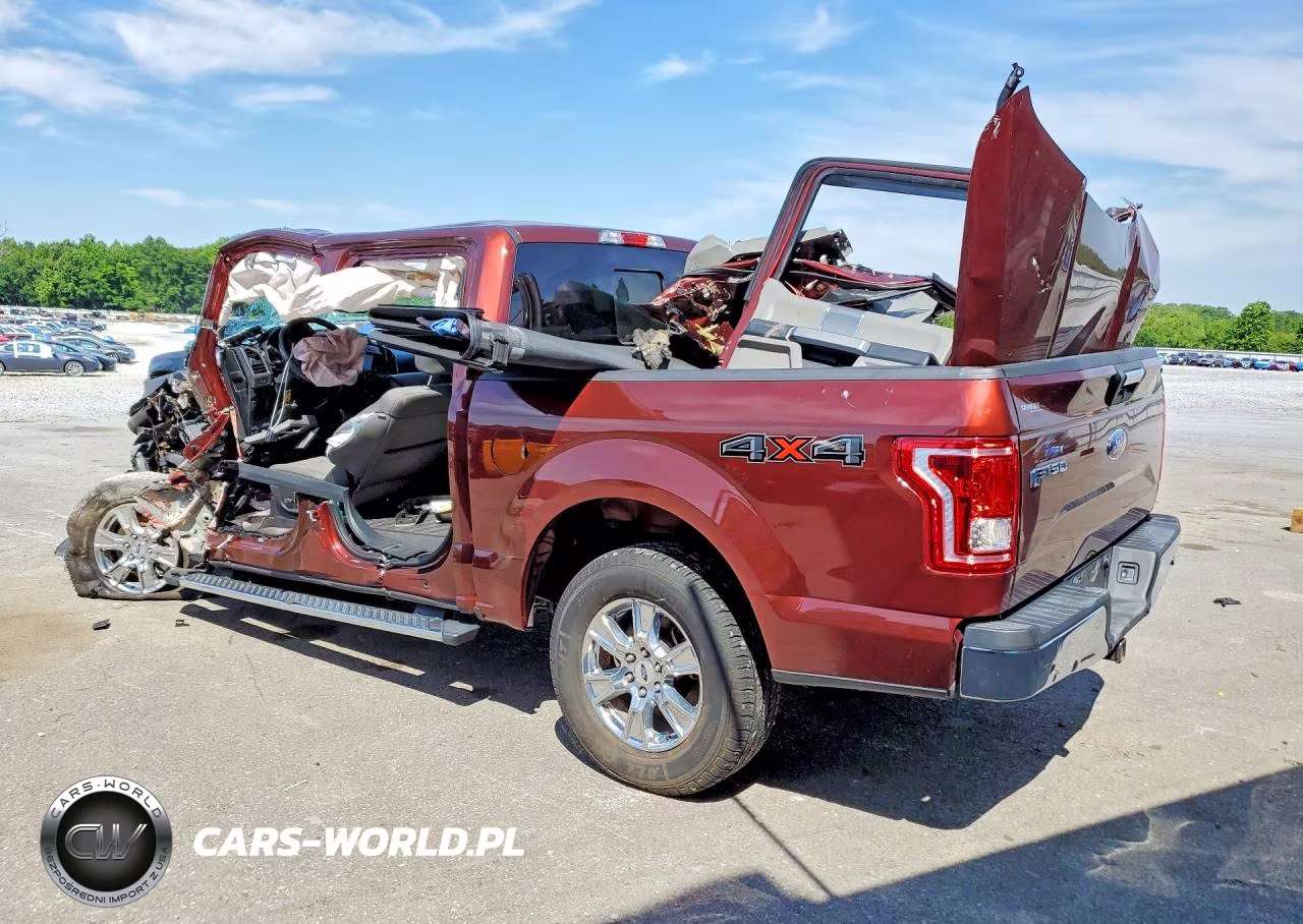 2017 Ford F150 Supercrew VIN:1FTEW1EGXHKD52373 - 2