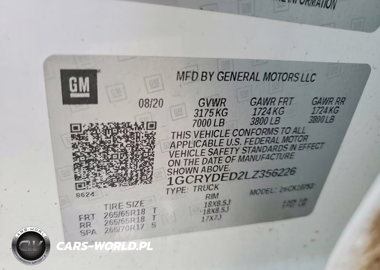 2020 Chevrolet Silverado K1500 Lt VIN:1GCRYDED2LZ356226 - 12