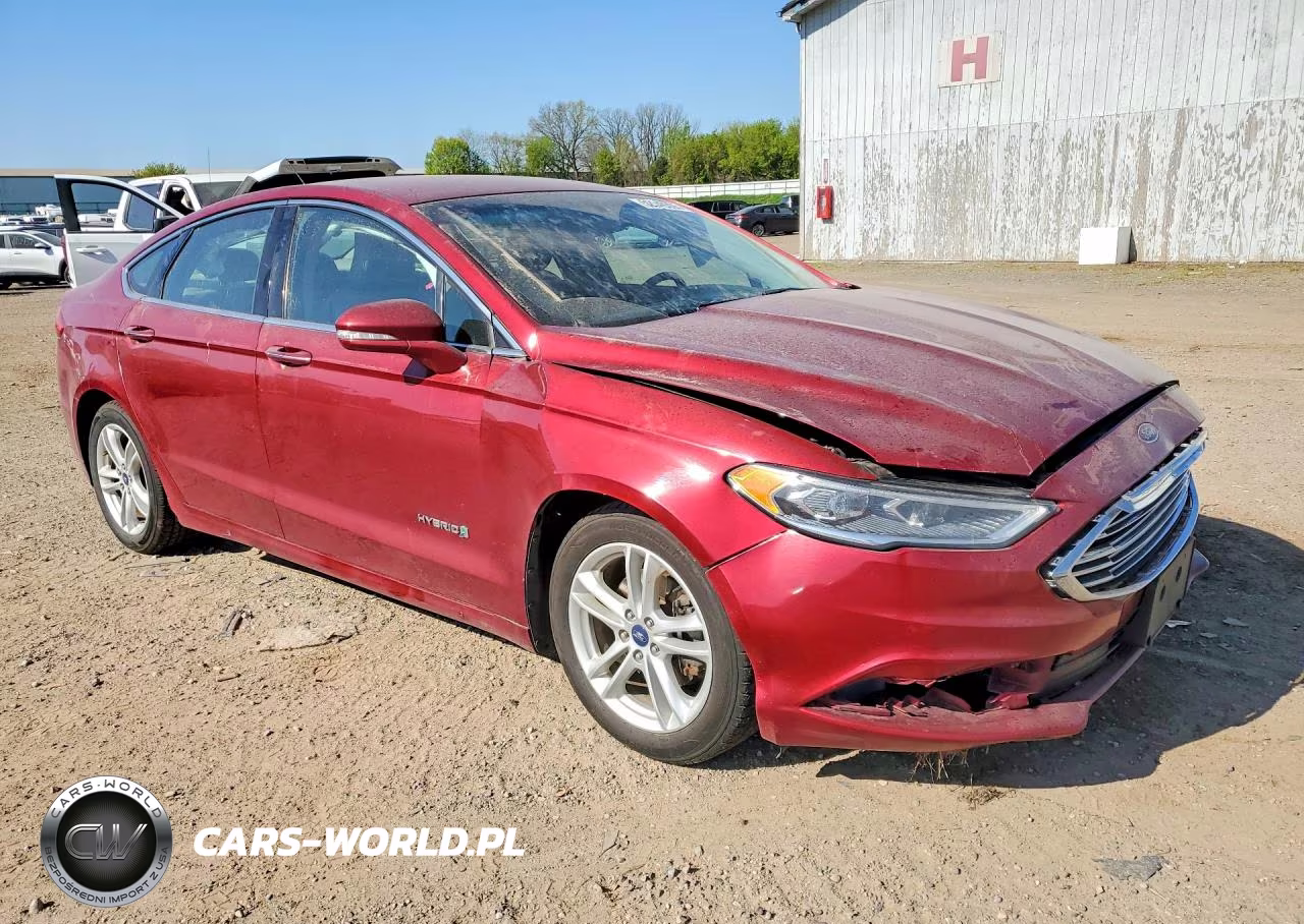 2018 Ford Fusion Se Hybrid VIN:3FA6P0LU7JR143880 - 4