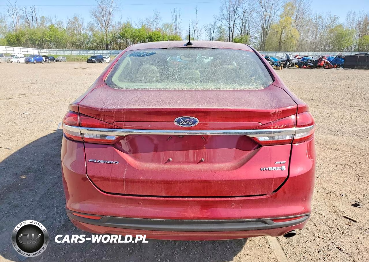 2018 Ford Fusion Se Hybrid VIN:3FA6P0LU7JR143880 - 6